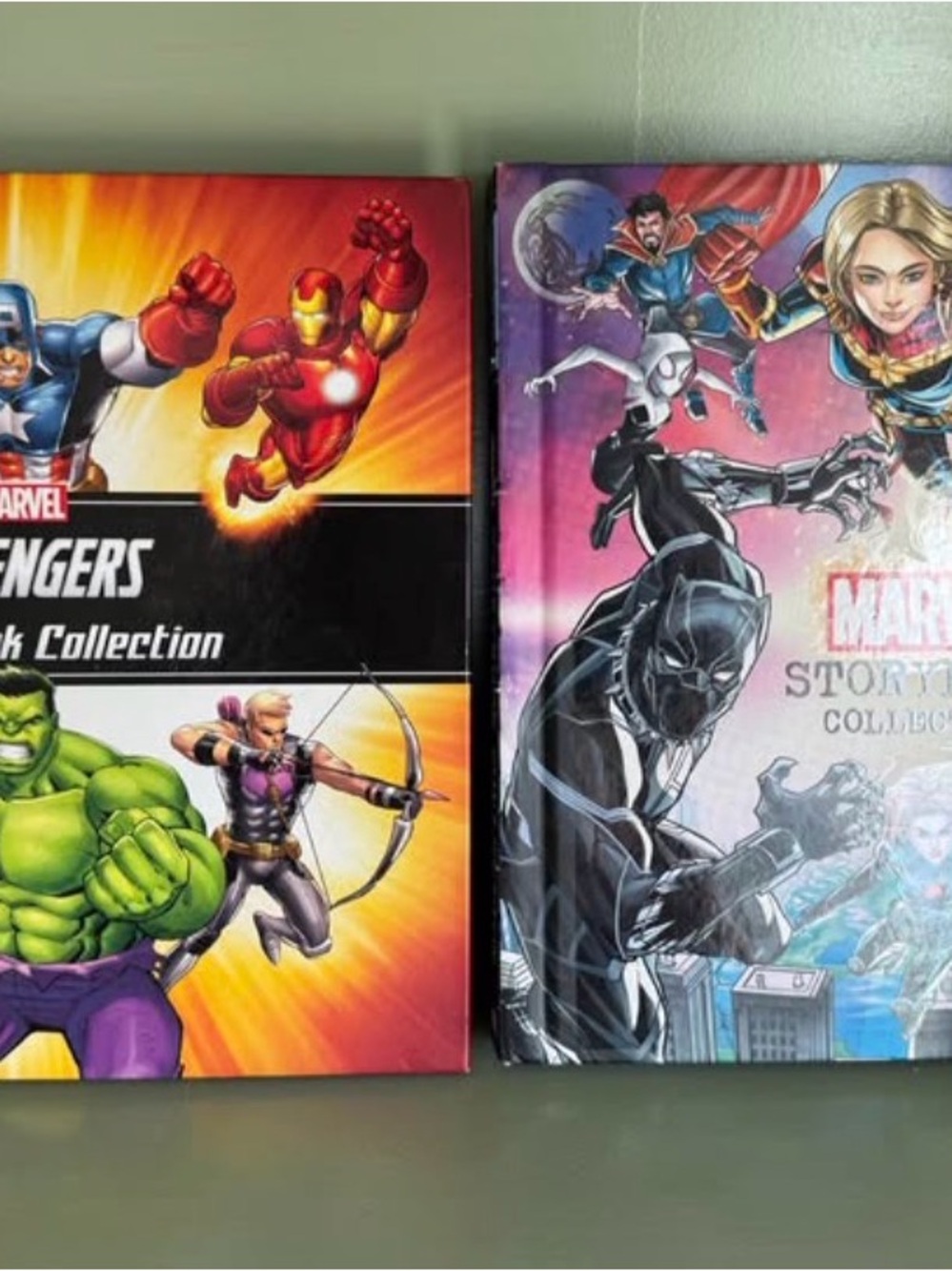 Lot of 2 Marvell Avengers Storybook Collection Hardcover Books